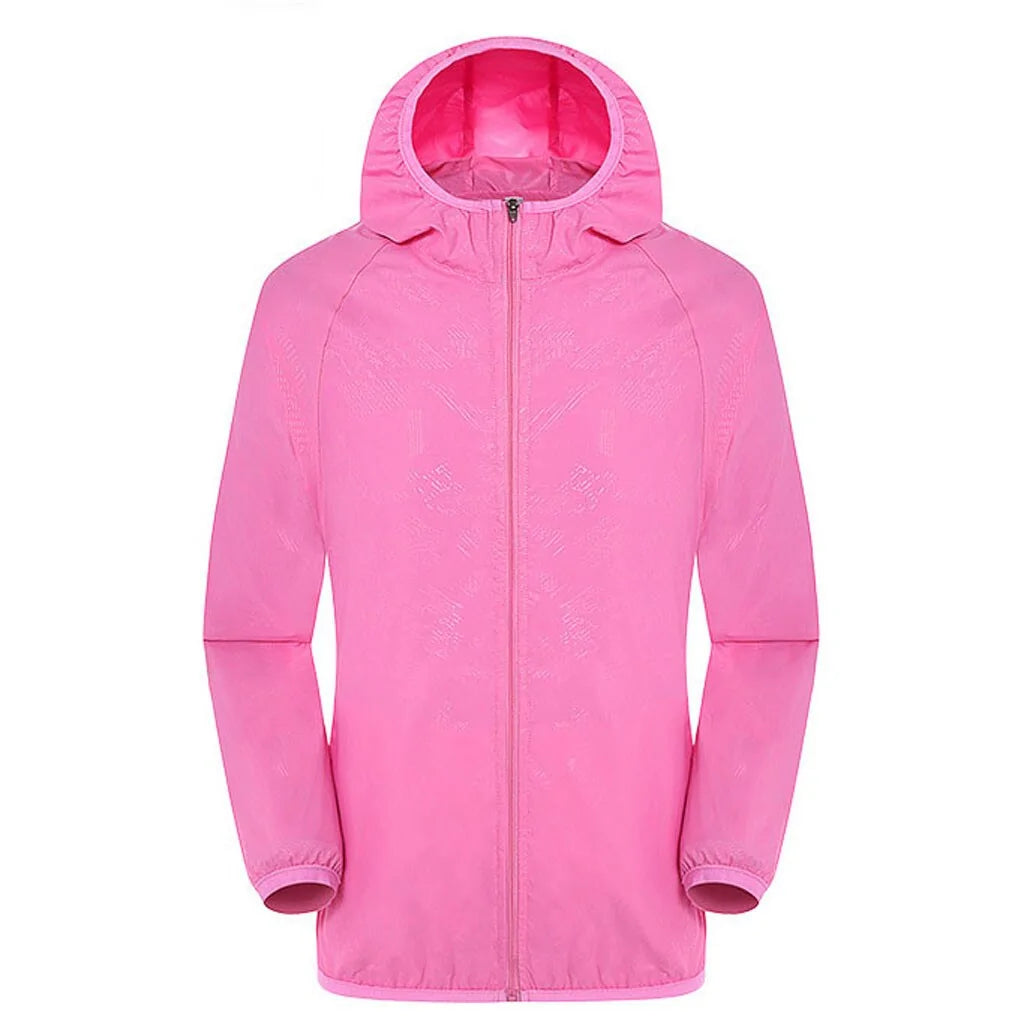 Ultra-Light Rainproof Windbreaker Top Hooded Jacket